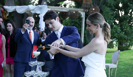  Alex Ramírez y Estefanía Calvillo.