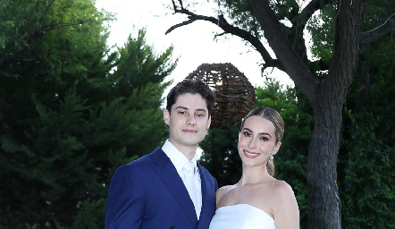 Alex Ramírez y Estefanía Calvillo.