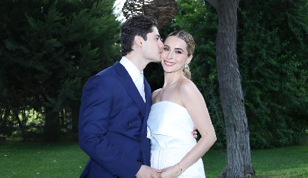 Alex Ramírez y Estefanía Calvillo.