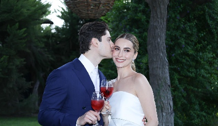 Alex Ramírez y Estefanía Calvillo.