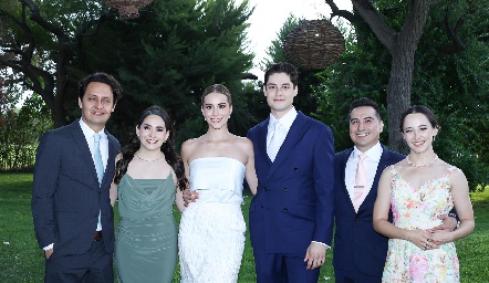  Eduardo Carlos, Priscila Calvillo, Estefanía Calvillo, Alex Ramírez, David y Ana Laura.