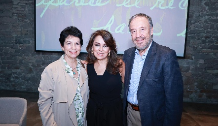  Rosy González, Lelia Acosta y José Luis Lozano.