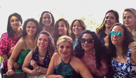  Laura Franklin, Mayela González, Katia Horner, Sara Favela, Lucía Pedraza, Marisol Piña, Erika Flores, Gabriela Revuelta, Lula González, Cinthia Salinas y Ale Dávalos.