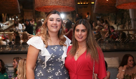  Ana Gaby Motilla y Bárbara Berrones.
