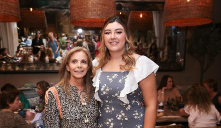  Elena Gaviño y Ana Gaby Motilla.
