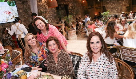  Gabriela Lozano, Roxana González, Maru y Gabriela Payán.