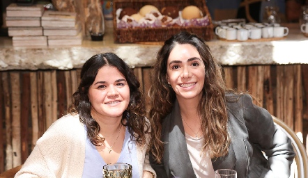  Nuria del Villar y Andrea Lorca.