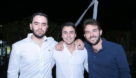  Diego Zepeda, Héctor Cabral y Roberto.