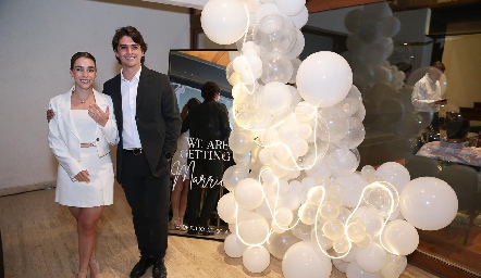  Mari Del Valle y Juan Pablo Leiva.