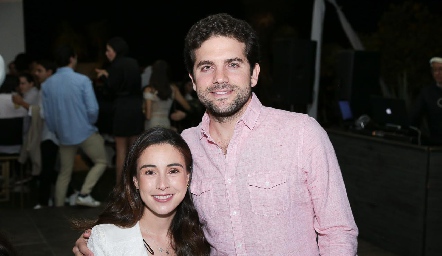  Tere Mancilla y Federico Díaz Infante.