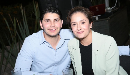  Rodrigo Santana y Claudia de Santana.