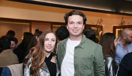  Celina Gallegos y Francisco Villanueva.