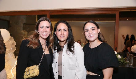  Camila García, Andrea Lázaro y Alexa Mata.