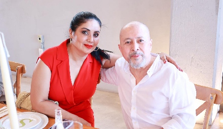  Carolina y Miguel Ángel Ibarra.
