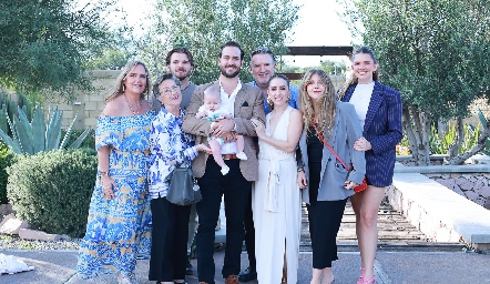 Familias Solana Bárcena y Valle Ibarra.