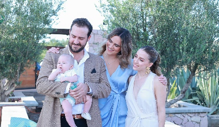  Sebastián Valle, Ro Valle, Eugenia Valle y Ana Gaby Ibarra.