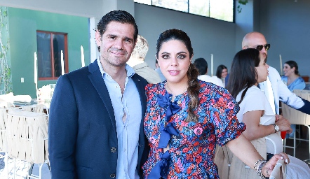  Félix González Torre y María José Palomares.