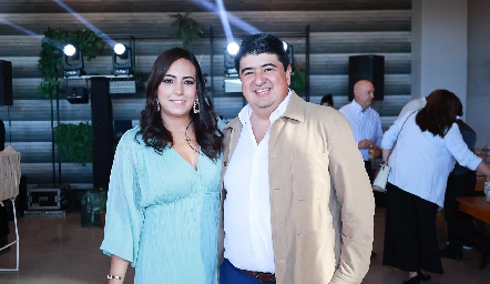  María Berrueta y Rolando Domínguez.