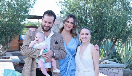  Sebastián Valle, Ro Valle, Eugenia Valle y Ana Gaby Ibarra.