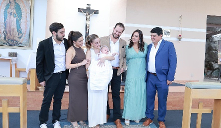  Santiago Hernández, Ana Karen Ibarra, Ana Gaby Ibarra, Sebastián Valle, Rodrigo Valle María Berrueta y Rolando Domínguez.