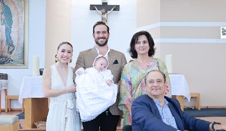  Ana Gaby Ibarra, Ro Valle, Sebastián Valle, Galia Díaz y Héctor Valle.