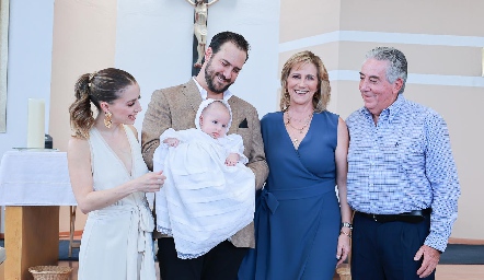  Ana Gaby Ibarra, Sebastián Valle, Ro Valle, Maru Bárcena y Gabriel Sanders.