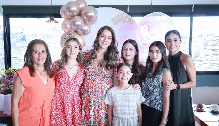  Lucy Olvera, Mariana Gallardo, Paulina Rodríguez, María Jose Ramírez, Andrea Ramírez, Sofía Ramírez y Carolina Gallardo.