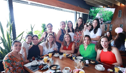  Lupita Gallardo, Patricia Gallardo, Priscila Luévano, Paulina Rodríguez, Ema Camila, Paola Gutiérrez, Nohemí Tovar, Sofía Ramírez, Carolina Gallardo, Pili Orta, Sonia Gallardo, Cintia Gallardo y Gabriela Armendáriz.