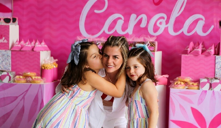  Carola Martínez, Pili Palomar y Pili Martínez.