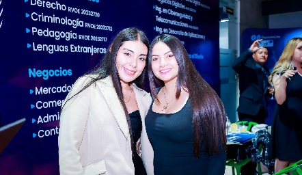  Jennifer Sánchez y Fernanda.