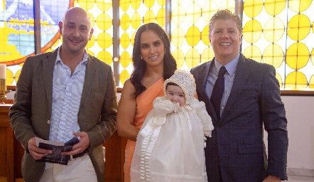  Arturo Díaz Infante, Natalia Leal y Manuel Zárate.