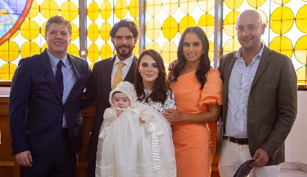  Manuel Zárate, Anuar Zarur, Miriam Ortiz, Natalia Leal y Arturo Díaz Infante con Anuar.
