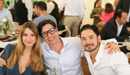  Elena, Mauricio Zollino y Miguel Torres.