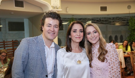  Gastón Lozano, Graciela López y Ale Álvarez.