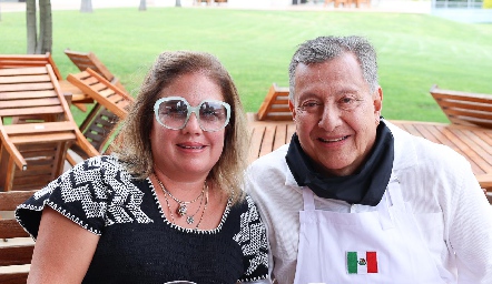  Georgina Anaya y Jorge Rossel.