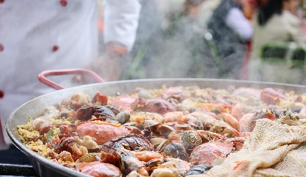  Paella .