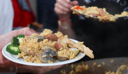  Degustación de Paella.