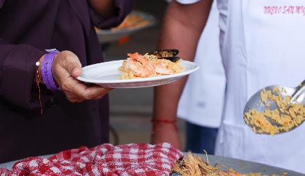  Degustación de Paella.