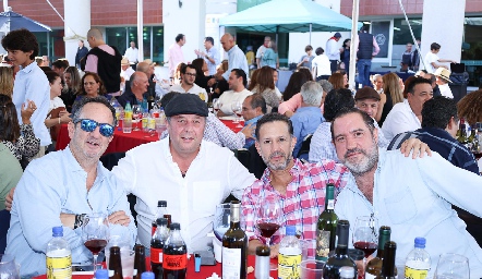 Miguel Ocejo, José Ignacio Michel, Alejandro Lafuente y Mauricio Pizzuto.