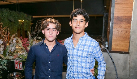  Diego Carreras e Iker Ortiz.