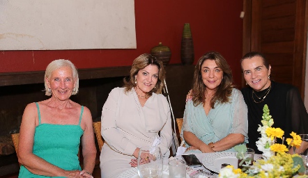  Inger Enerstad, Montserrat Lozano, Nuria Lozano y Patricia del Bosque.