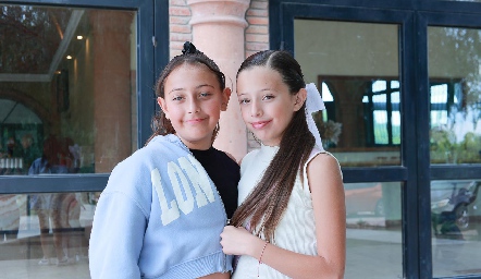  María Emilia y María Alejandra.