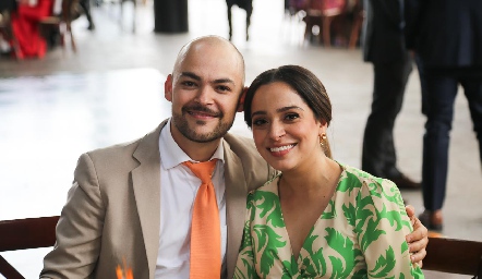 Pedro Pablo Lozano y Tania Loredo.