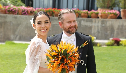  Lorena Lozano y Thomas Dodds.