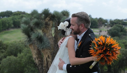  Lorena Lozano y Thomas Dodds.