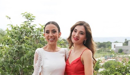  Lorena Lozano  y Sofía Barajas.