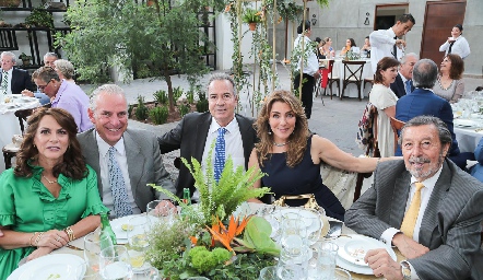  Raquel Altamirano, Jesús Aguirre, José Luis Hernández, Nuria Lozano y Nicolás Pérez.