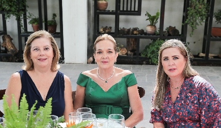  Gabriela Martin del Campo, Beatriz Sánchez y Araceli Navarro.