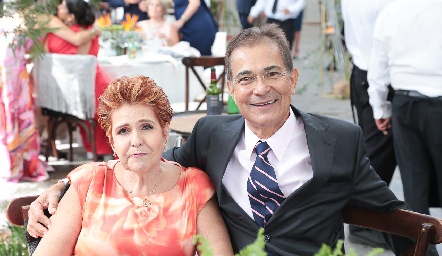  María Luisa Quezada y Germán Sánchez.