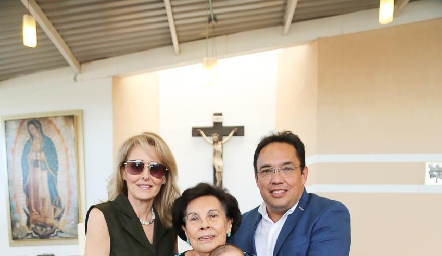  Sandra Revilla, Tere Ascanio, Antonio Ascanio y José Julián González.